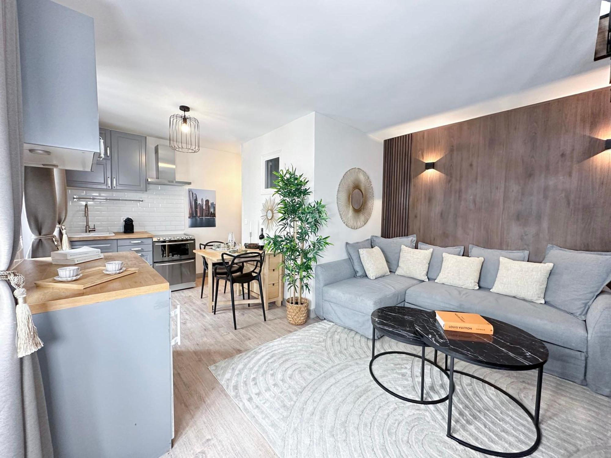 Stylish & Chic Duplex Near Eiffel Tower Paris Exterior foto