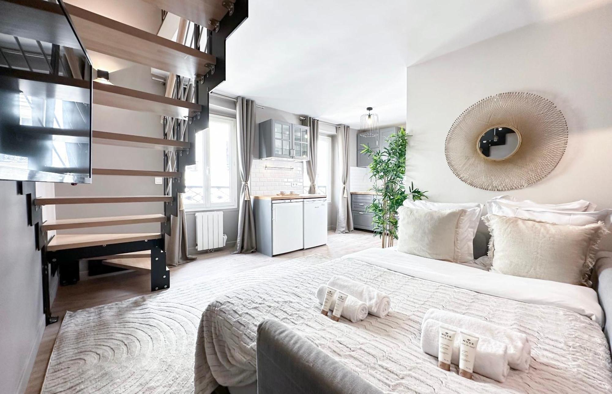 Stylish & Chic Duplex Near Eiffel Tower Paris Exterior foto