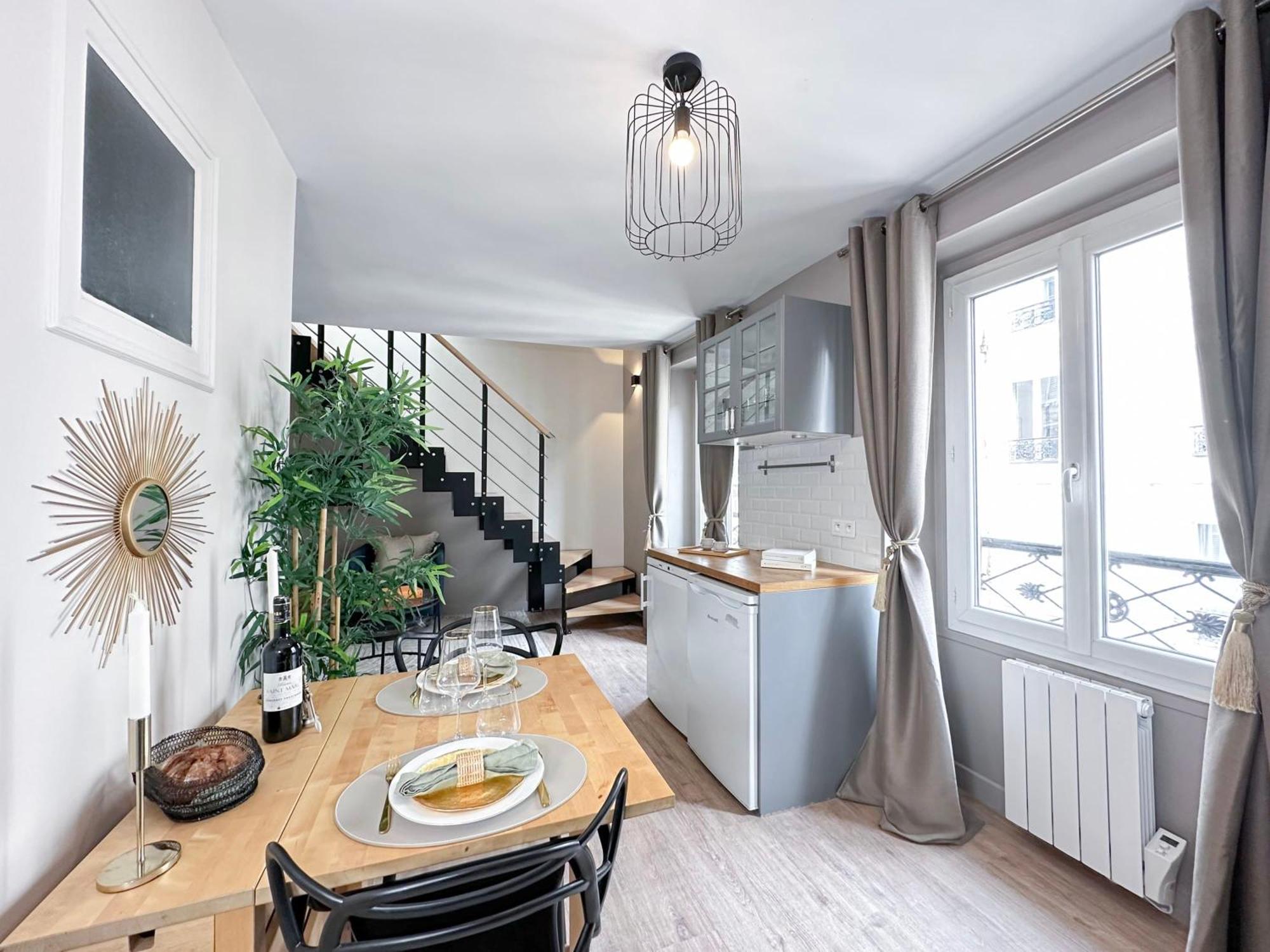 Stylish & Chic Duplex Near Eiffel Tower Paris Exterior foto