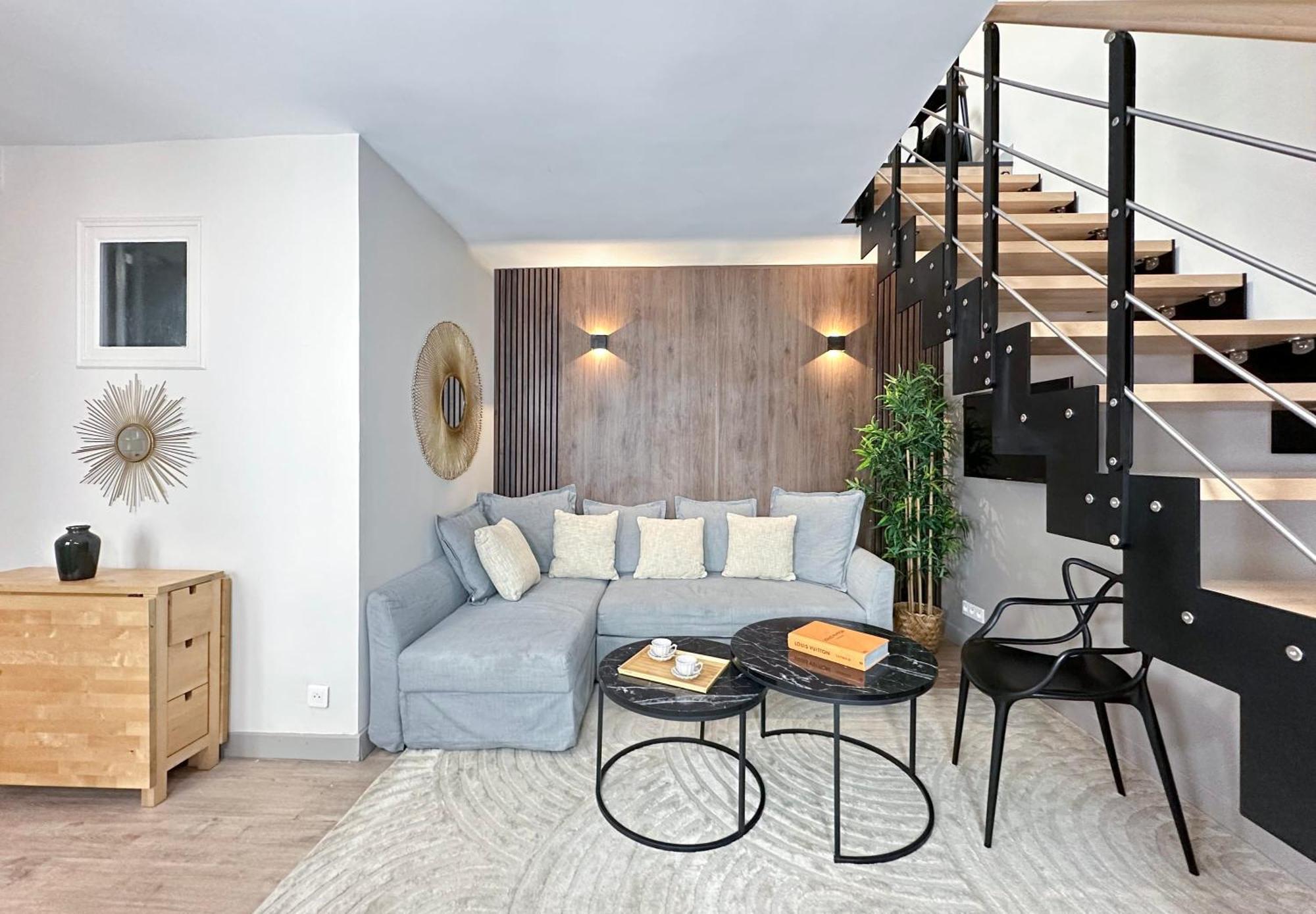 Stylish & Chic Duplex Near Eiffel Tower Paris Exterior foto