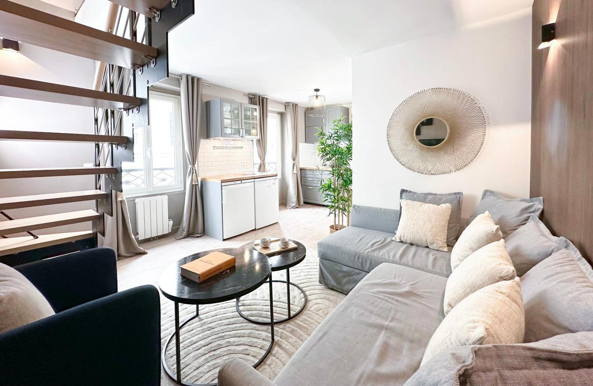 Stylish & Chic Duplex Near Eiffel Tower Paris Exterior foto